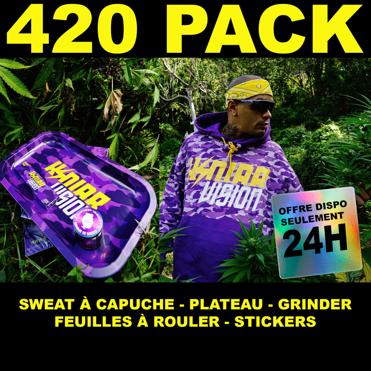 420 PACK ( LE PULL + LE KIT GRINDER )